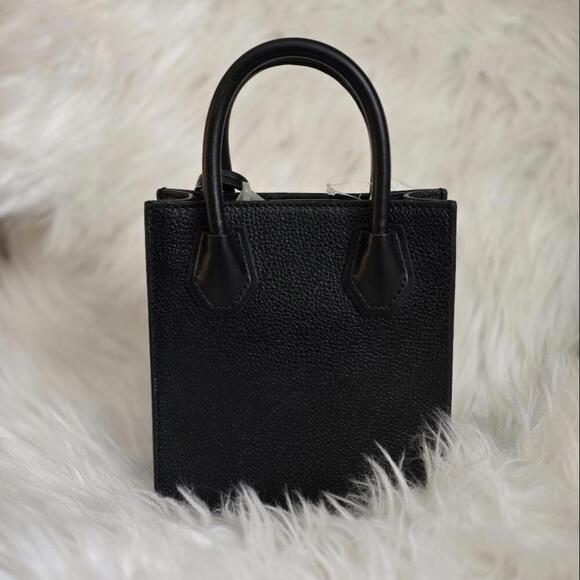 Mercer Extra-Small Pebbled Leather Crossbody Bag - Picture 4 of 9